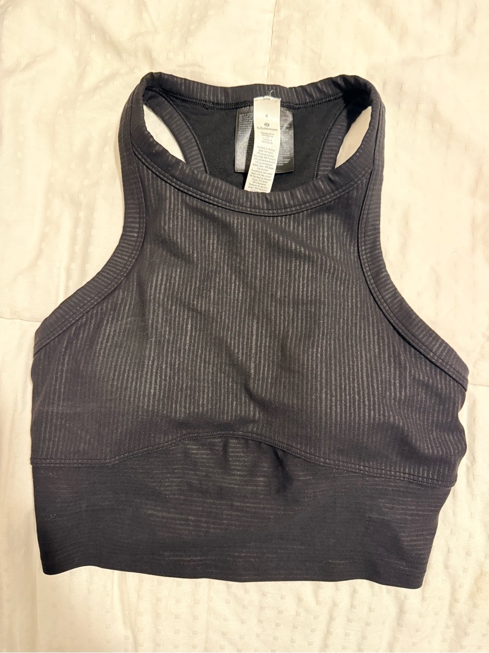 lululemon athletica High-Neck Sports Bra - Black